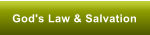 God's Law & Salvation